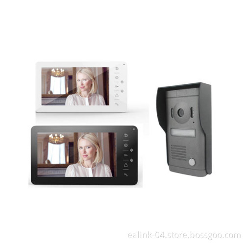 7" Commax Video Door Phone with Touch Key (M2207A+D19AC)